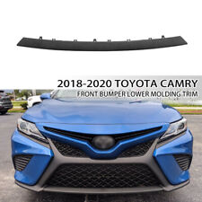Fit 2018-2020 Toyota Camry SE XSE Front Bumper Cover Center Lower Molding Trim picture