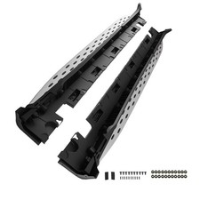 Aluminum Side Step Bars for Mercedes X253 GLC250 GLC300 2016-2022 Pair picture