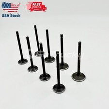 8x Engine Valve 4 Inlet + 4 Exhaust for ISUZU NQR NRR NPR NPR-HD 4HE1 4.8L 98-04 picture