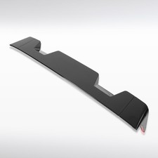 Fits 2008-2014 GMC Sierra 2500HD 3500HD Glossy Rear Roof Spoiler Cab Wing 3PC picture