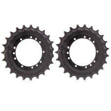 2PK Drive Sprockets 1032265 For John Deere 27D 35D 35G Hitachi ZX30U-3 ZX35U-3 picture