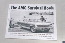 AMC Survival Book AMX Javelin Gremlin Jeep Hornet Spirit Dick Datson picture