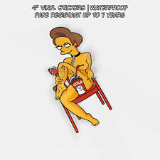 The Simpsons - Cola Edna | Sexy Lewd Cartoon Anime JDM Window Sticker Decal picture