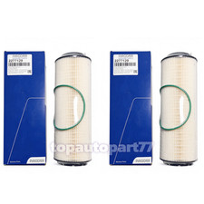 2X Genuine Paccar Fuel Filter 2277129, OEM for MX-13 Engine Heavy Duty Trucks picture