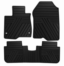 Floor Mats For 2023–2026 Honda CRV All Weather 3D TPE Rubber Liners Black 3PCS  picture