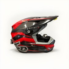 6D ATR-3 Rival Helmet | Black/Red/Grey | DOT picture