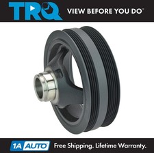 TRQ Harmonic Balancer Crank Pulley For Chevy GMC Truck Van Tahoe 4.8 6.2 5.3 picture