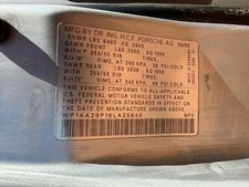 Wash Reservoir Without Headlamp Washers Fits 03-06 PORSCHE CAYENNE 104973108 picture