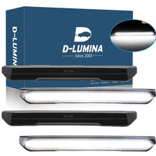 4x White LED Front Rear Side Marker Light For 2020-2024 GMC Sierra 2500HD 3500HD picture