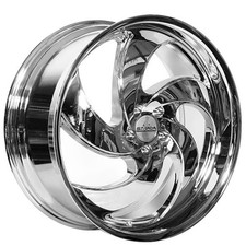 Chrome Strada Wheels Retro 5 22x9 Rims (4pcs) D4 picture