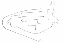 SS Brake Lines for 98-01 Ford Ranger 2wd RWABS Reg Cab/Long Bed or Ext Cab/Short picture