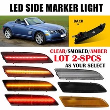 2-8PCS For 2004 2005-2008 Chrysler Crossfire Front Rear Signal Side Marker Light picture