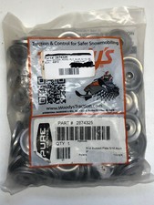OEM NOS Genuine Polaris Original Backer Round PLT Aluminum P/N 2874325 NEW picture
