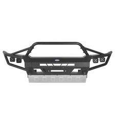 Fit 05-11 Toyota Tacoma Front Bumper Steel w/Winch Plate & Skid Plate & Light picture