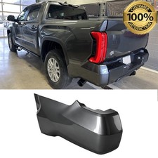 Magnetic Gray Rear Driver Side Bumper Cover w/o Holes For Toyota Tundra 2022-26 picture
