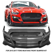 Upgrade Front Bumper Kit Facelift GT500 Shebly Style For 2015-2017 Ford Mustang picture
