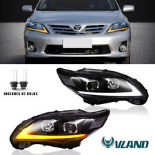 Pair LED Projector Headlights Assembly For 2011-2013 Toyota Corolla picture