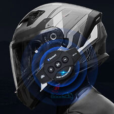 Rechargeable Motorcycle Wireless Bluetooth Helmet Headset Speaker Call BT-10 picture