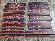 VINTAGE Atlas NOS Wiper Blade Lot Of 28 Blades 1920s 1930s FORD CHEVY DODGE picture