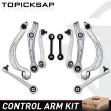 10pc Front Control Arms w/Sway Bar link Suspension For Audi 12-15 A4 A5 S4 S5 Q5 picture