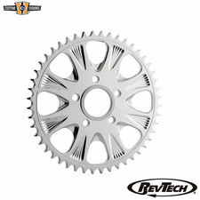 Aluminum Polished 51-Tooth RevTech Rear Chain Sprocket Fits For Harley 1984-2012 picture