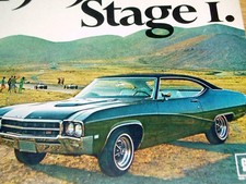 1968-1969 (2) VTG/ORIGINAL MAGAZINE ADS BUICK SKYLARK GS400 *SHOP ART/poster/350 picture