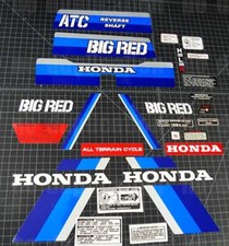 1984 84' Trike Big Red ATC 26p FULL Vintage autocollant Sticker Decal 200e 200es picture