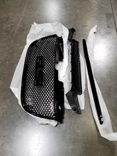 Used For GMC Yukon Denali 07-14 Gloss Black Hood Molding Trim Upper Lower Grille picture