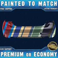 NEW Painted To Match - Rear Bumper Replacement for 2018-2024 Infiniti Q50 Sedan picture