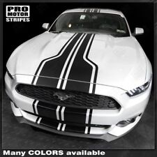 Ford Mustang 2013-2023 Over The Top Sport Stripes Decals (Choose Color) picture