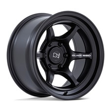 One 17x8.5 Black Rhino Shogun 6x5.5/6x139.7 -10 Matte Black Wheel Rim 106.1 picture
