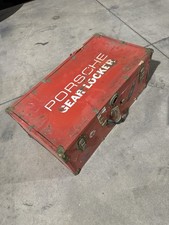Original Porsche Gear Locker Storage Box Trunk Case Rare Signage picture