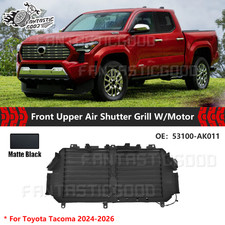 For Toyota Tacoma 24-26 Front Upper Air Shutter Grill W/Motor 53100-AK011 Matte picture
