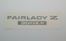 New 1987-1989 Z31 FairLady Z 300ZX JDM Rear Badge Decal VG30ET ZX picture