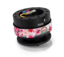 NRG Steering Wheel Quick Release Gen 2.0 Black / Sakura SRK-200BK-SAK picture
