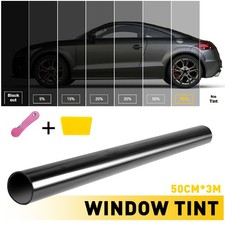 300CM 75% VLT Uncut Roll Window Tint Film 20in x 10ft Feet Car Home Office Glass picture