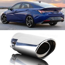1P Stainless Rear Exhaust Muffler Tip End Pipe FIT For HYUNDAI Elantra 2017-2018 picture