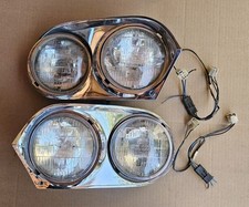 1976 1991 Jaguar XJS US Spec Quad Headlight Lamp Assembly / Bezel RH LH picture