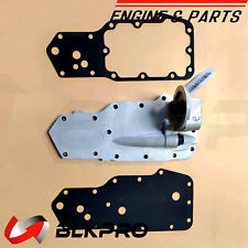 Oil Cooler Cover Filter Support Head W/ Gasket Dodge 5.9L Cummins 6B 4B 89-02 picture