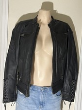 Harley Davidson 2012 RN 103819 CA 03402 Black Leather Jacket - Women’s Medium picture