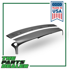 Two Piece Molded Dash Cover Overlay for 02-05 Dodge Ram in Dark Slate Grey **DV picture