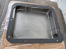 1960's Ford C4 Transmission Pan Case Fill Type Ford Original Part with Gasket picture