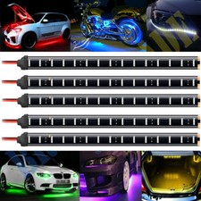 5x 30cm 1FT 15SMD 12V Flexible LED Strip Light Waterproof For Car Truck Boat picture