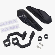 NEW Acerbis Hand Guards Set Black With Mounting Kit picture