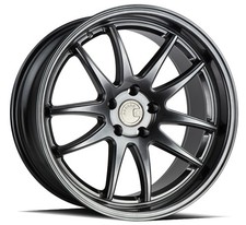 One 19x11 Aodhan DS02 DS2 5x114.3 22 Hyper Black Wheel Rim 73.1 picture