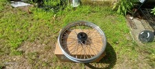 1970 Bsa 18 Rear Wheel Used Chrome Is Pretty Good Condition See Pics picture