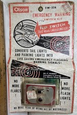 NOS vintage auto GM/Chevy FORD Mopar OLD car/truck HAZARD FLASHER SWITCH hot rod picture
