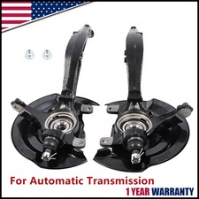 Pair Steering Knuckle Front Left & Right For Honda Accord 03-07 Acura TSX 04-08 picture