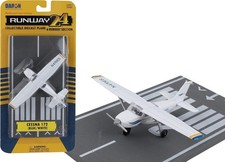 Durable 1:87 Scale Cessna 172 Skyhawk - Die-Cast Airplane for Imaginative Play picture