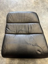 1999-04  Porsche 911 996 Cabrio Rear Bottom Cushion Left  BLACK OEM DAMAGED picture